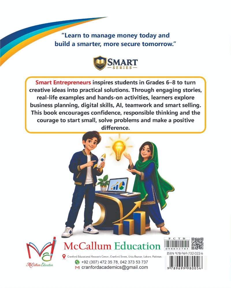 Smart Entrepreneurs back cover